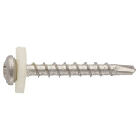 Surub pentru glaf cu saiba poliamida, filet pas mare, varf autofiletant - C 3,9 x 22 TX 15 - 200 buc.