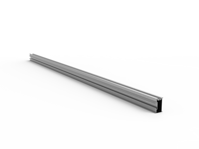 Profil Aluminiu ISOBEAM TFX 2400 mm Pentru Montaj Panouri Solare Fotovoltaice Pe Acoperis Tigla