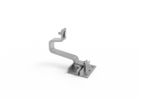 Set Carlig Aluminiu ISOTILE Pentru Fixare Profile Si Panouri Fotovoltaice Pe Acoperis Tigla