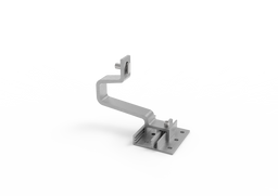 Set Carlig Aluminiu ISOTILE Pentru Fixare Profile Si Panouri Fotovoltaice Pe Acoperis Tigla