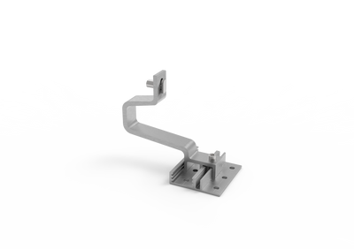 Set Carlig Aluminiu ISOTILE Pentru Fixare Profile Si Panouri Fotovoltaice Pe Acoperis Tigla