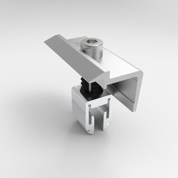 Clema De Capat EASYCLAMP U60 Set Complet Pentru Fixare Panouri Solare Fotovoltaice Pe Profil 60 mm