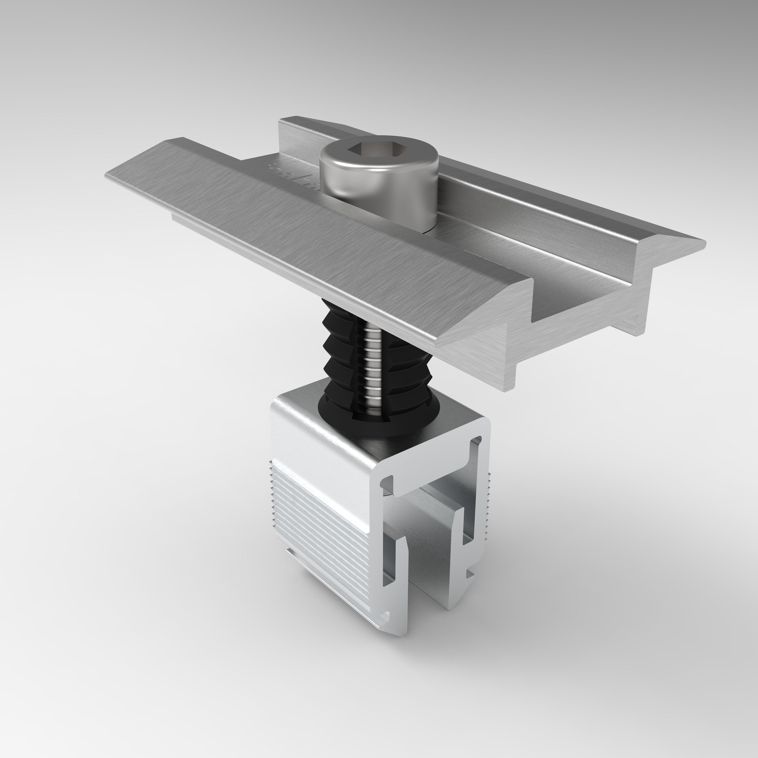 Clema De Mijloc EASYCLAMP 30-35 mm Set Complet Pentru Fixare Panouri Solare Fotovoltaice