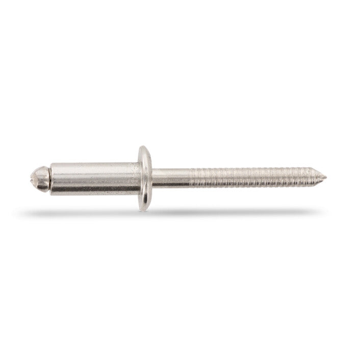 ISO 15983 - Nituri pop cu cap plat si tija canelata - 4,8 x 12 mm - 500 buc.