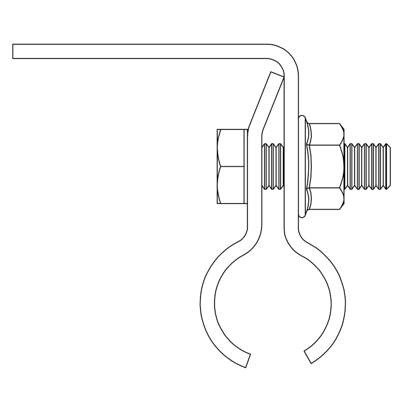 Clema Imbinare K2 Solid Round SeamClamp - Admira