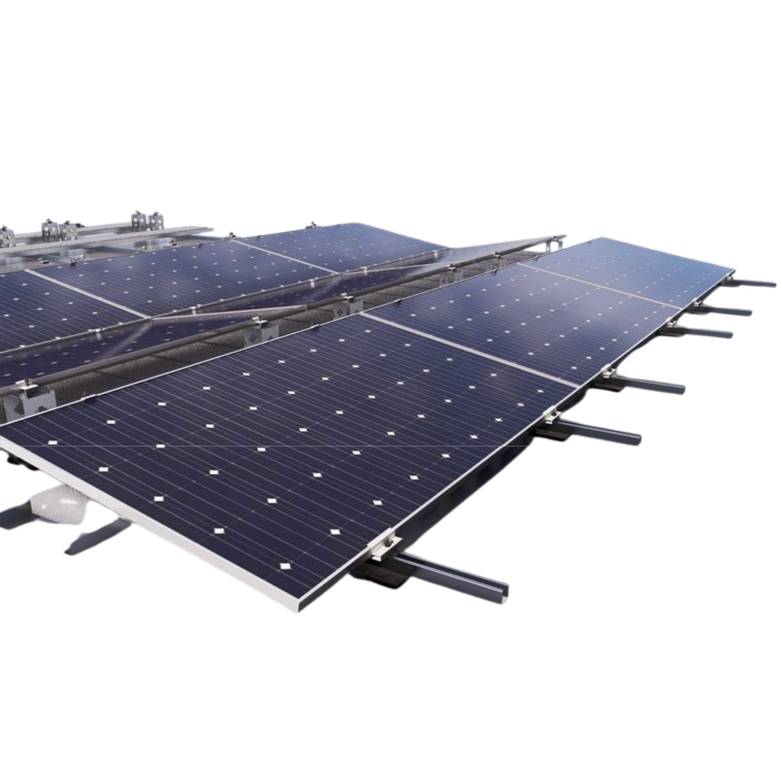 J-Systems Sistem de Montare Solara pentru Acoperis Plat cu Balast (FR Series)