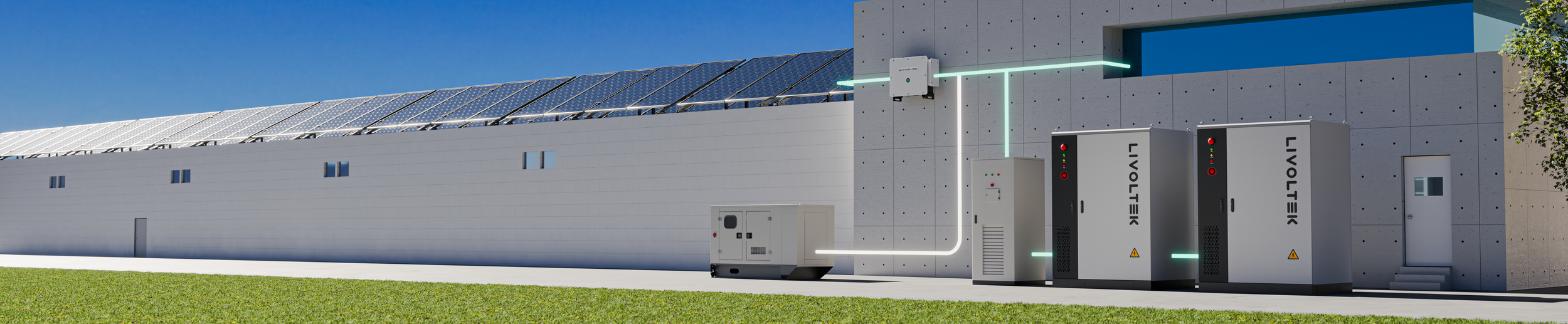 Baterie pentru panouri fotovoltaice voltaj mare LIVOLTEK 10-30kw