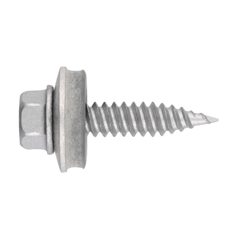 Surub cu cap autofiletant si garnitura EPDM 5,5x25mm ATLANTIS C4-M - 500 buc.