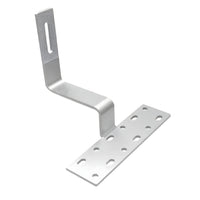 Set carlig suport montaj lateral Profil tip C, 115 mm, otel inoxidabil
