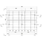 Structură Panouri Fotovoltaice Sol 10 Panouri - Model X 25° S350 ZM310
