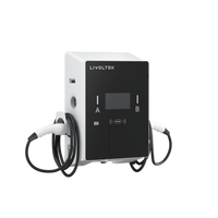 Stație de încărcare dublă AC LIVOLTEK BUSH Business, 2 × 22 kW, Type 2, RFID, OCPP 1.6J