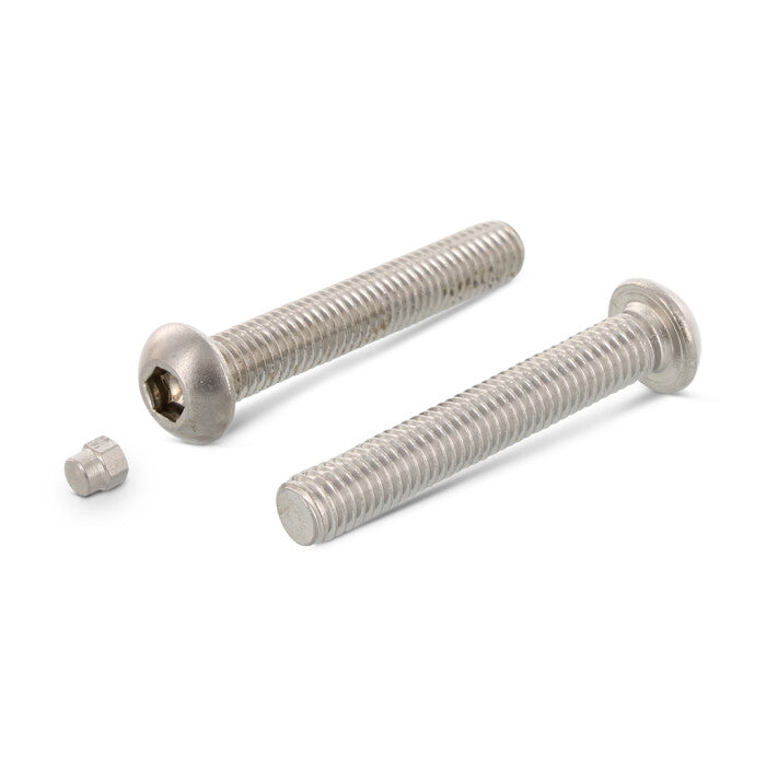 Surub siguranta cap bombat hexagonal imbus + dop - M12 x 60 mm - 100 buc.