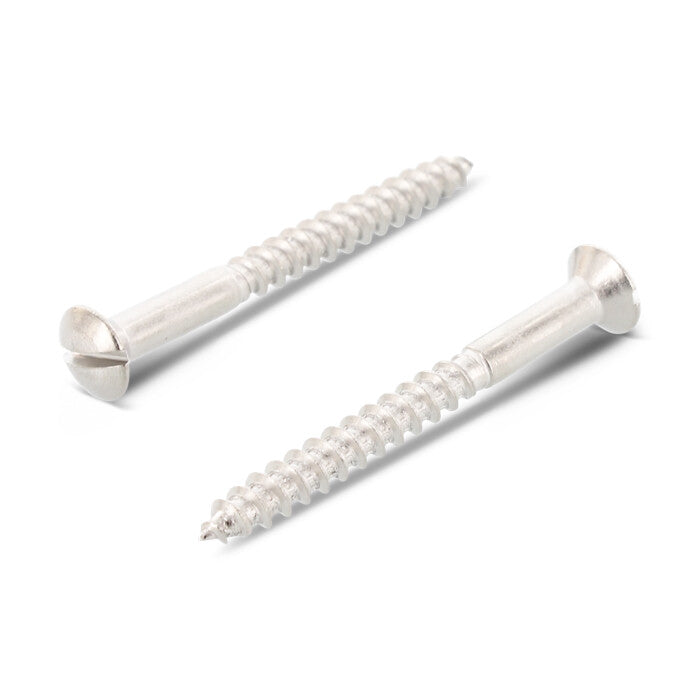 DIN 95 - Surub lemn dulgherie cap inecat ridicat crestat filet partial - 5,0 x 20 mm - 200 buc.