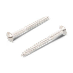 DIN 95 - Surub lemn dulgherie cap inecat ridicat crestat filet partial - 5,0 x 30 mm - 200 buc.