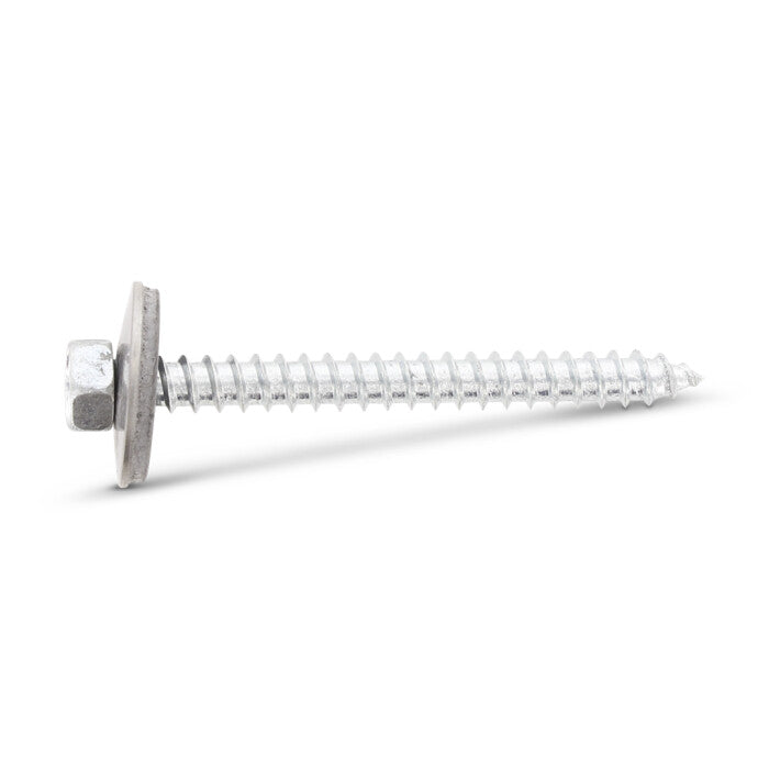 Surub pentru fatada cu varf ascutit si saiba EPDM 22 mm - A 6,5 x 25 mm - 200 buc.
