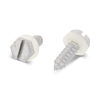 DIN 7976 - Surub autofiletant cap hexagonal cu slot saiba poliamida - C 4,8 x 19 SZ, polyamide-washer 10 mm - 500 buc.