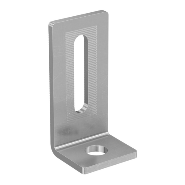 Adaptor coltar surub ancora, prindere profil tip C, 40x80mm, inox A2