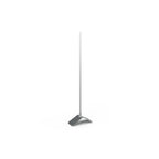 Tijă de captare din aluminiu de 1500 mm cu bază pentru acoperiș metalic