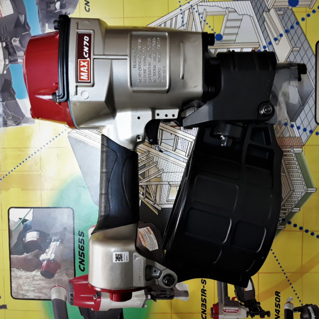 Ciocan Pneumatic de Bătut Cuie CN70 cu Magazie Rotativă