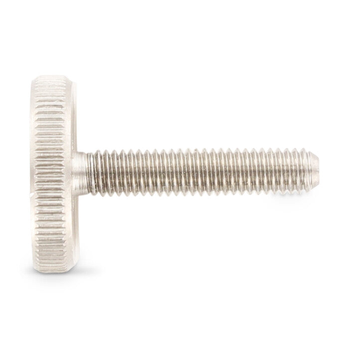 DIN 653 - Surub de reglare cu cap striat filet complet forma joasa - M4 x 20 mm - 50 buc.