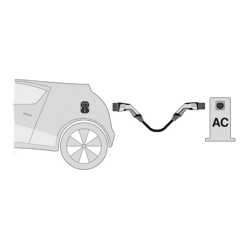 Cablu de incarcare masini electrice curent alternativ Phoenix Contact CHARX 4m 26.6 kW 32A EV-T2G3PC-3AC32A-4,0M6,0ESBK01