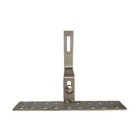 Carlig reglabil pentru acoperis din tigla – montaj lateral pe profil tip C, aluminiu