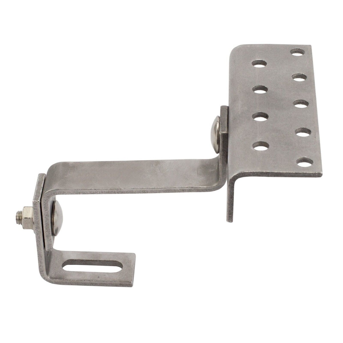 Cârlig fixare din oțel inoxidabil, dublu reglabil, pentru acoperiș țiglă ceramică sau beton, L=140 mm