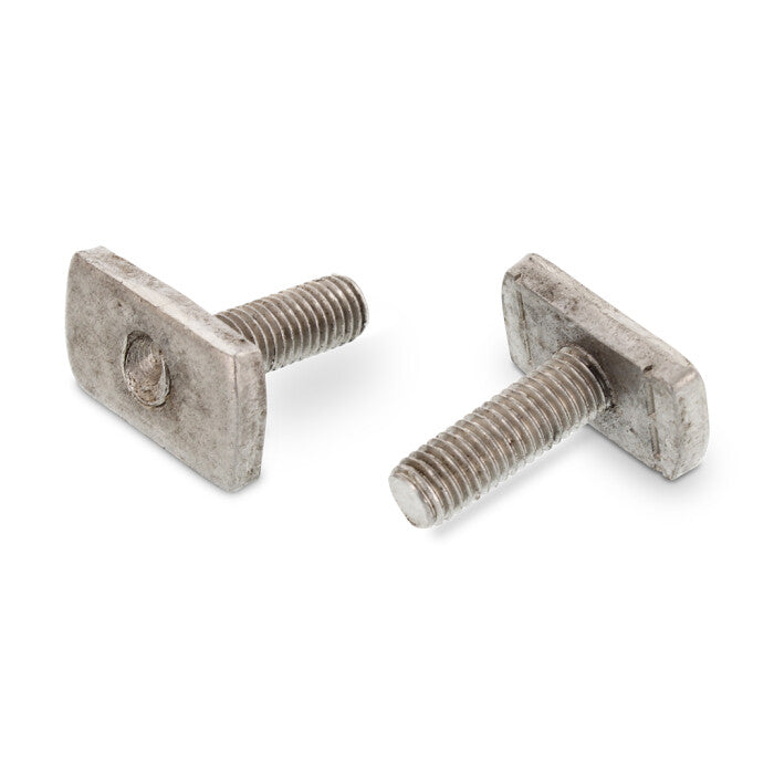 Surub cap T ciocan pentru profil 41/41 sau 41/21 crestat vertical - M10 x 30 mm - 100 buc.