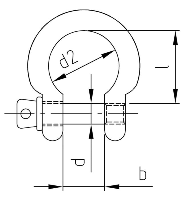 Cheie tachelaj tip arc - 8 mm - 10 buc. - Admira Distribution