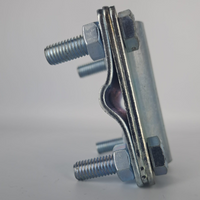 Conector incrucisat pentru conductori rotunzi si platbanda
