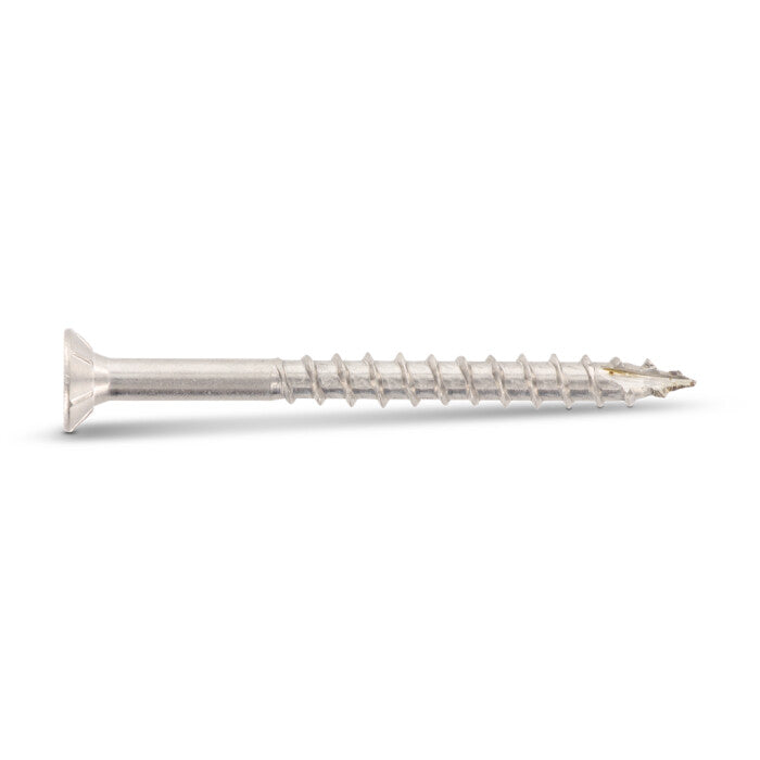 Surub lemn dulgherie OSB autoforant cap inecat filet partial patrat Quadra-Speed - 4,5 x 70/50 TX 20 - 200 buc.