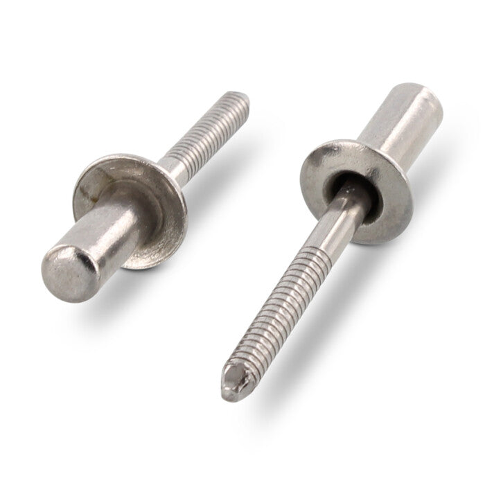ISO 16585 - Nituri pop cu cap concav etans si tija canelata - 4,8 x 20 mm - 250 buc.