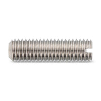 DIN 438 - Stift filetat cu crestatura varf concav - M 3 x 25 mm - 200 buc. - Admira Distribution