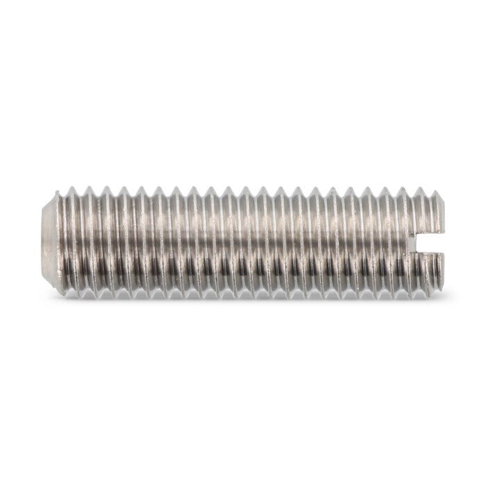 DIN 438 - Stift filetat cu crestatura varf concav - M 3 x 25 mm - 200 buc. - Admira Distribution