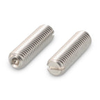 DIN 438 - Stift filetat cu crestatura varf concav - M 4 x 12 mm - 200 buc. - Admira Distribution
