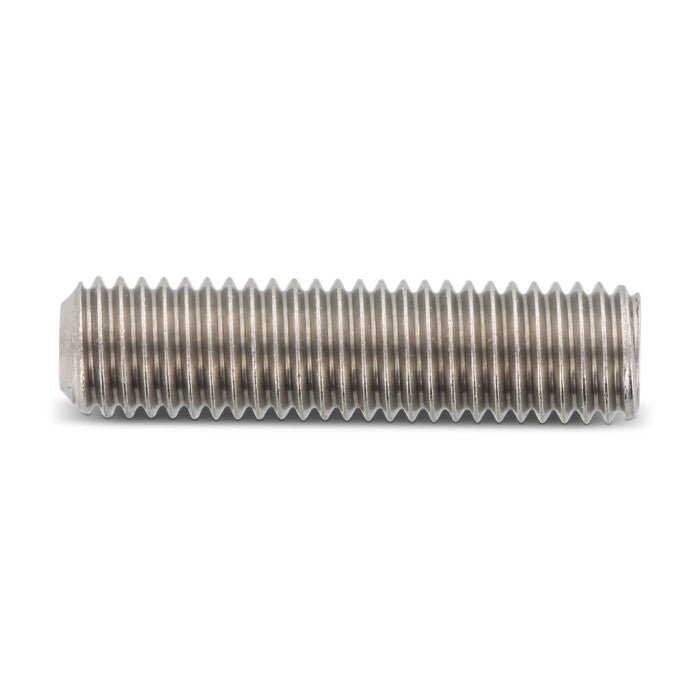 DIN 916 / ISO 4029 - Stift filetat cu locas hexagonal varf concav - M 5 x 4 mm - 500 buc. - Admira Distribution