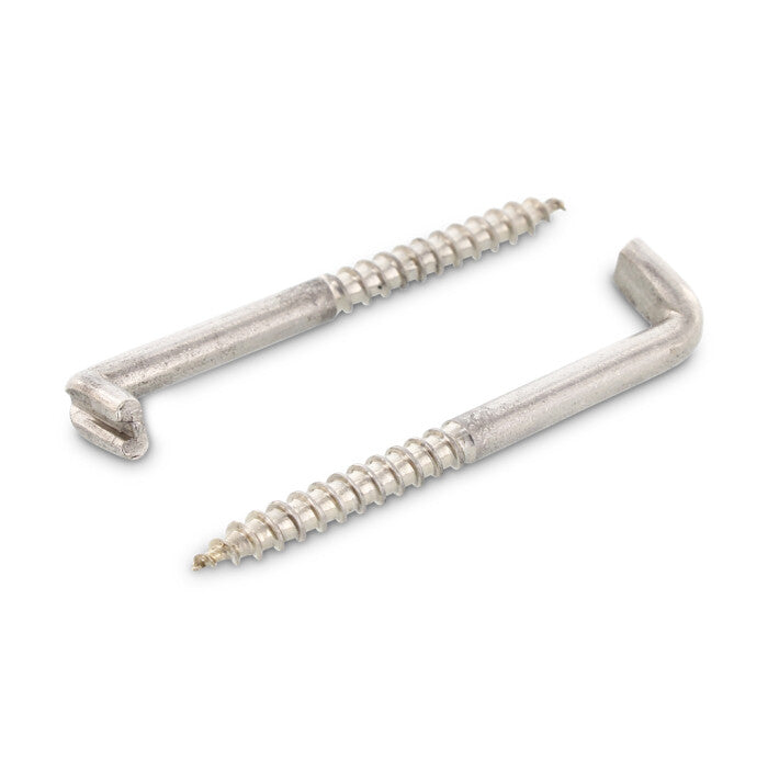 Surub lemn tip L pentru agatare cu cap crestat - 5,2 x 50 mm - 100 buc.