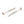 Surub lemn dulgherie cap plat saiba filet partial - 5,0 x 80/48 TX 25 - 100 buc.