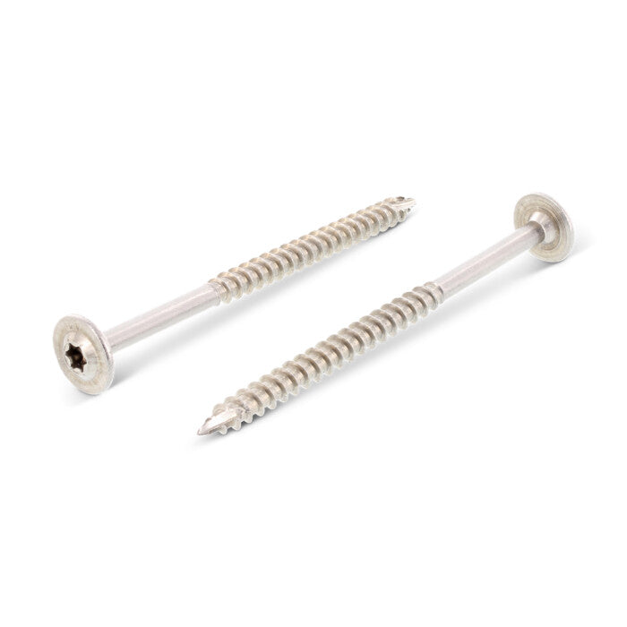 Surub lemn dulgherie cap plat saiba filet partial - 6,0 x 30/20 TX 25 - 100 buc.