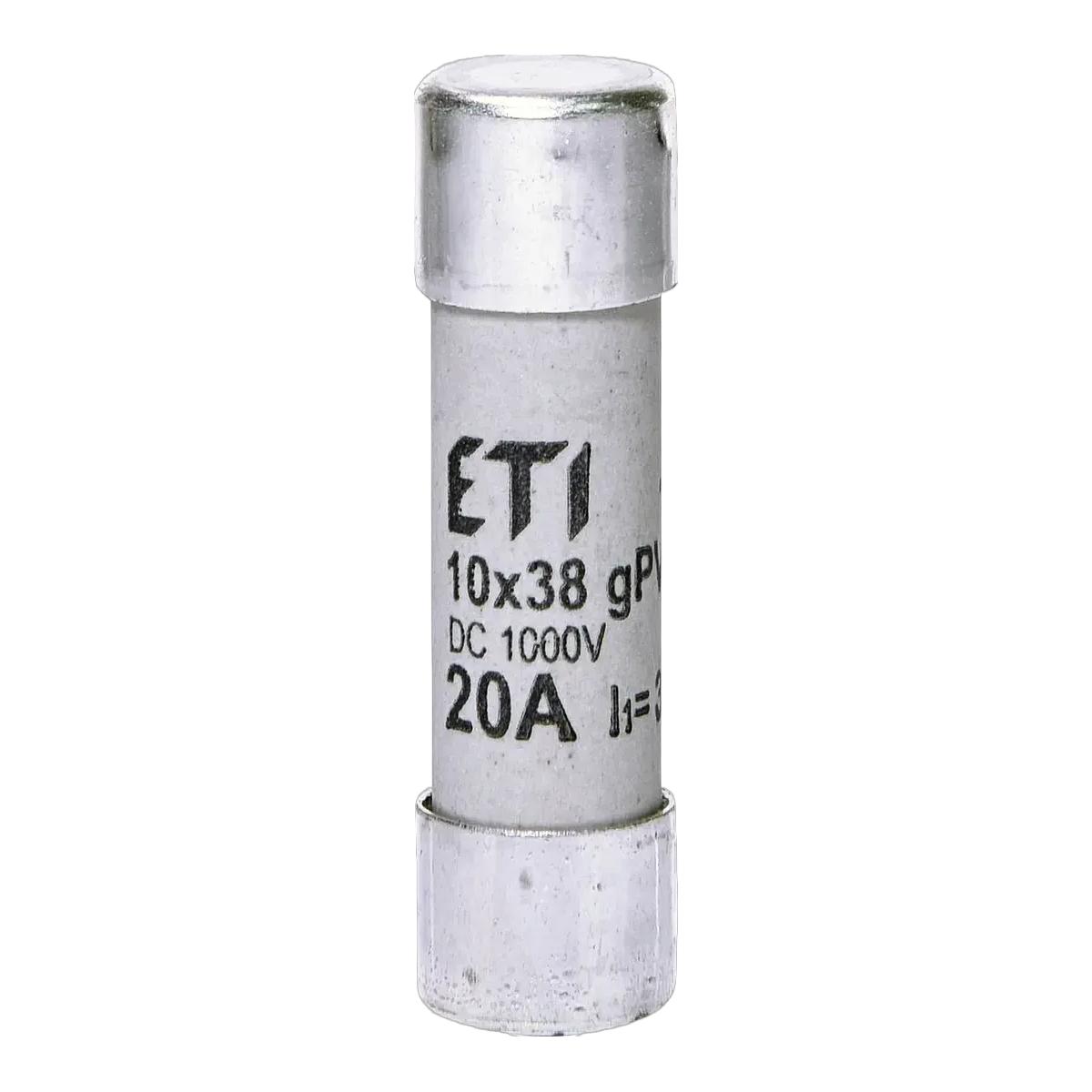 Siguranță fuzibilă fotovoltaică ETI CH10x38 gPV 20A, 1000V DC, capacitate de rupere 30kA