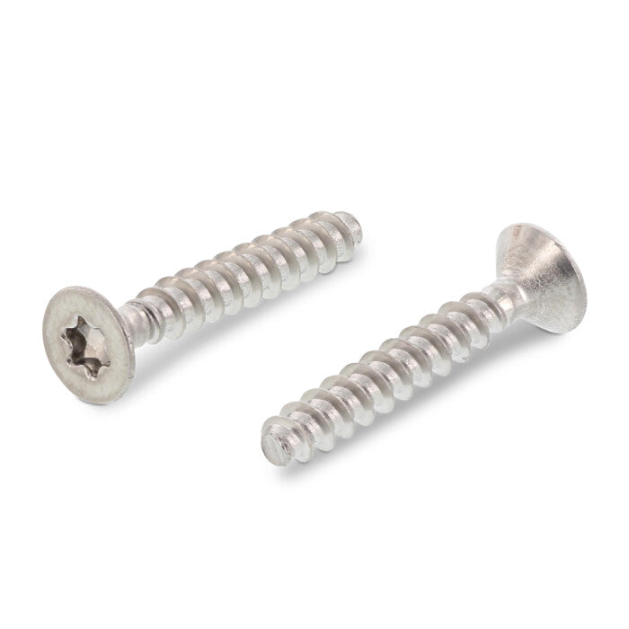 Surub pentru plastic cu cap inecat - 2,0 x 8 TX 6 - 500 buc.