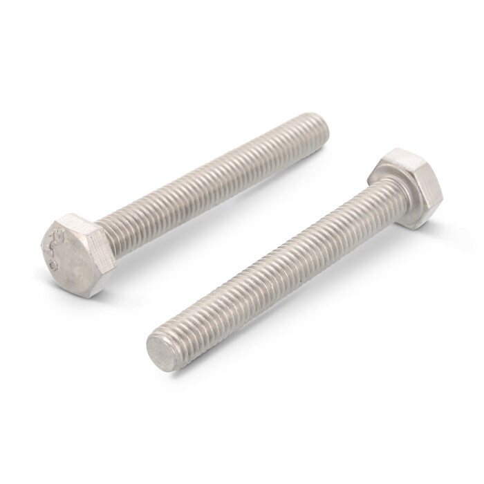 DIN 933 - Surub cap hexagonal filet complet - M6 x 80 mm - 100 buc.