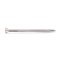 Surub lemn dulgherie terasa deck cap inecat cu nervuri varf ascutit - 5,0 x 100/60 TX 25 - 200 buc.