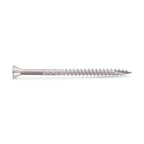 Surub lemn dulgherie terasa deck cap inecat cu nervuri varf ascutit - 3,2 x 50/30 TX 10 - 200 buc.
