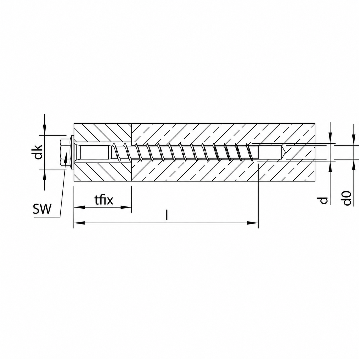 Diagramă tehnică de montaj HECO MULTI-MONTI-plus SS