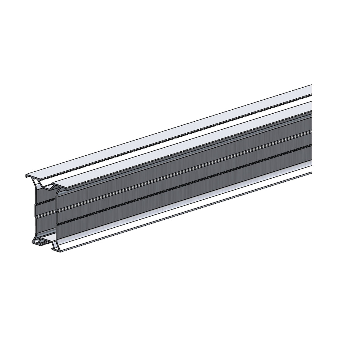Profil din aluminiu ISOBEAM NX 60/4300 pentru panouri fotovoltaice — vedere de produs