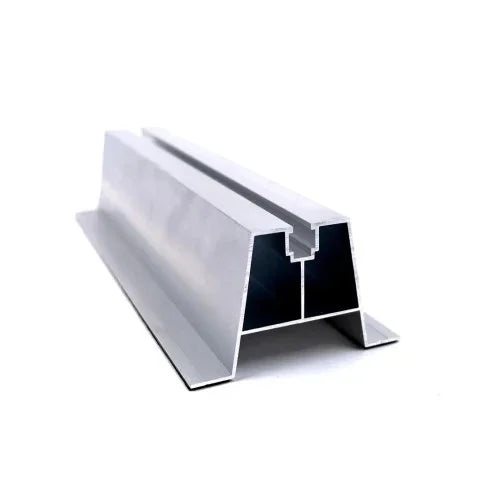 Șină mini-rail tip H din aluminiu suport panouri solare fotovoltaice
