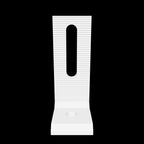 Adaptor coltar surub ancora, prindere profil tip C, 40x80mm, aluminiu