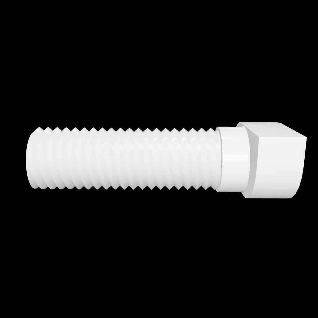 100x Surub cap T ciocan 10x25mm alternativ DIN 933, pt. profil H