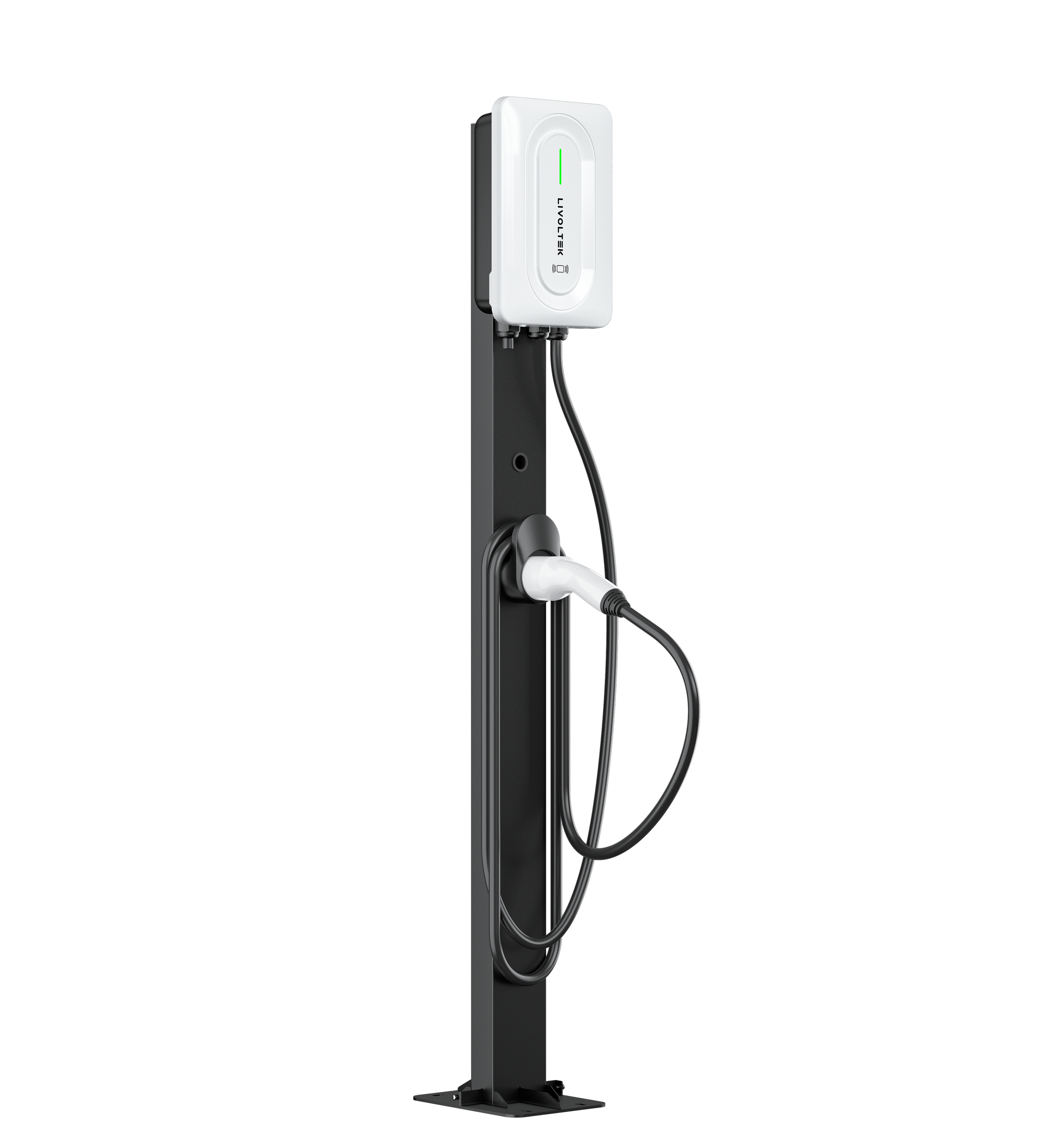 LIVOLTEK Stație Încărcare AC 11 kW – R110, 400Vac, WiFi/4G/Ethernet, RFID, Tip 2, Cablu 5m